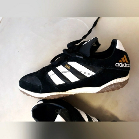 adidas Other - Adidas Nova black white running shoes 9